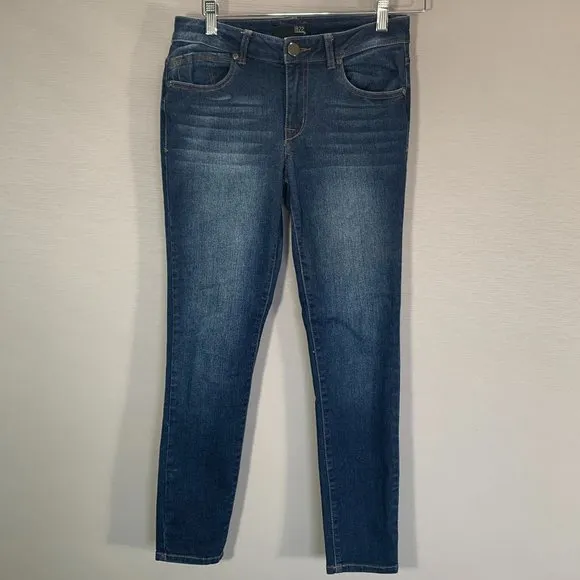 1822 Denim Jeans Womens 6 Skinny Cotton Stretch Medium Wash Pockets