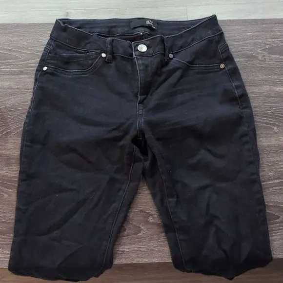 1822 Denim Black Skinny Jeans Size 8