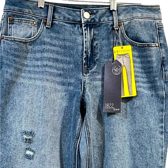 1822 Womens Super High Rise Ankle Straight size 12
          
      NWT