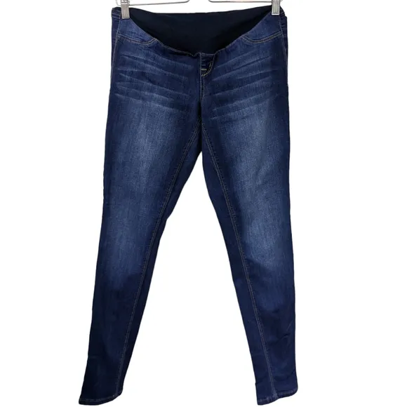 1822 Denim Maternity Full Panel Skinny Jeans Sz 29