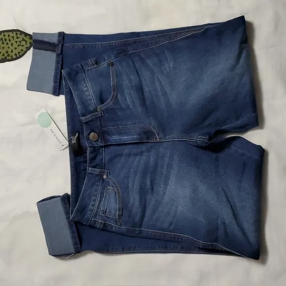 1822 Denim High Rise Ankle Skinny Jeans Size 27 Stretch Eco Friendly