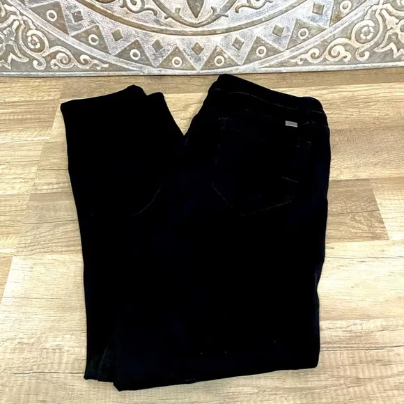 1822 Denim Super Soft Stretch Skinny Jeans Black Size 12