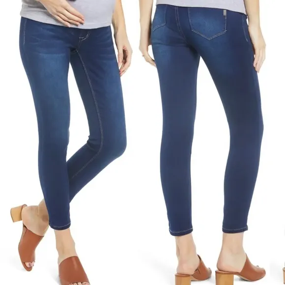 1822 Denim Skinny Ankle Maternity Jeans Size 30 New
          
      NWT