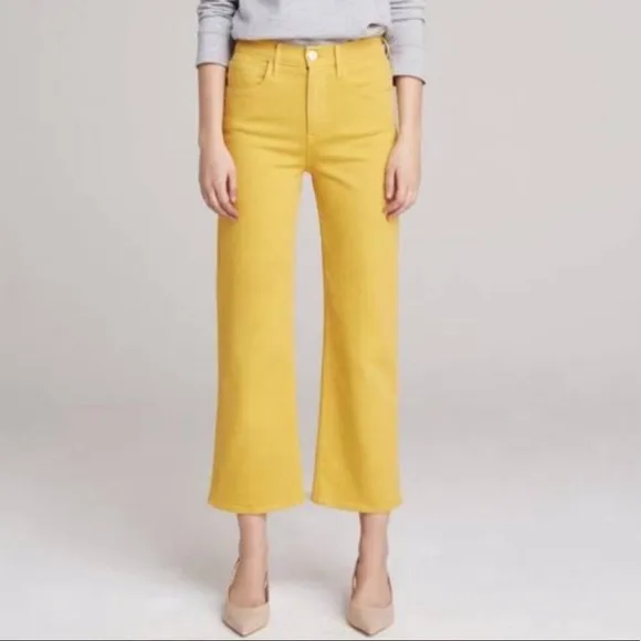 3x1 Shelter Super High Rise Wide Leg Crop Jeans 24
          
      NWT