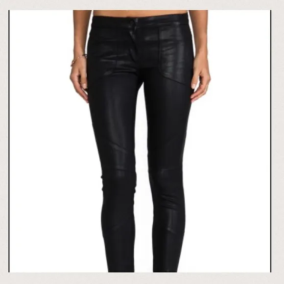 NWT Rare! 3x1: Size 27 Sexy Destructo Biker Skinny Jeans
