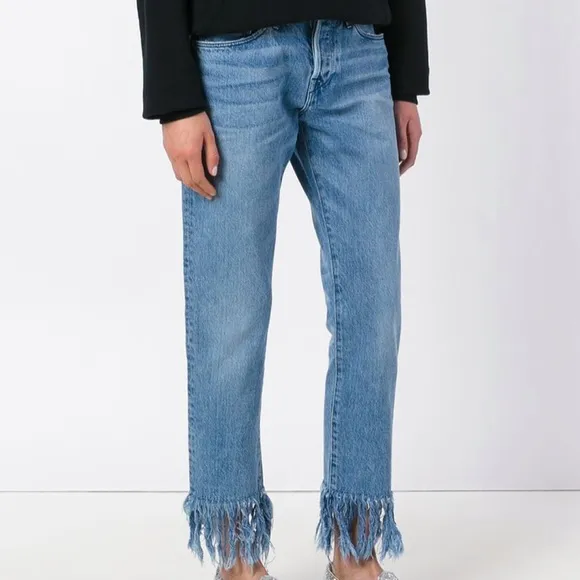 3x1 tassel fringe jeans size 27