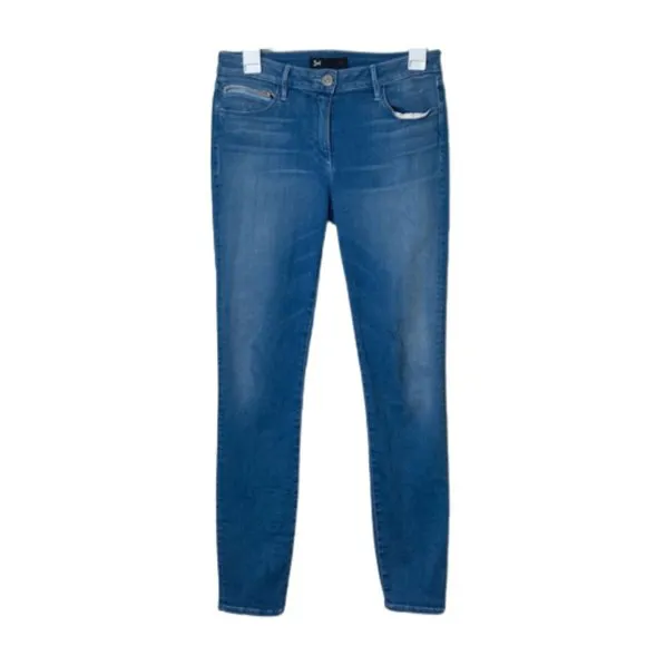 3X1 w1 skinny medium wash mid rise jeans women's 27