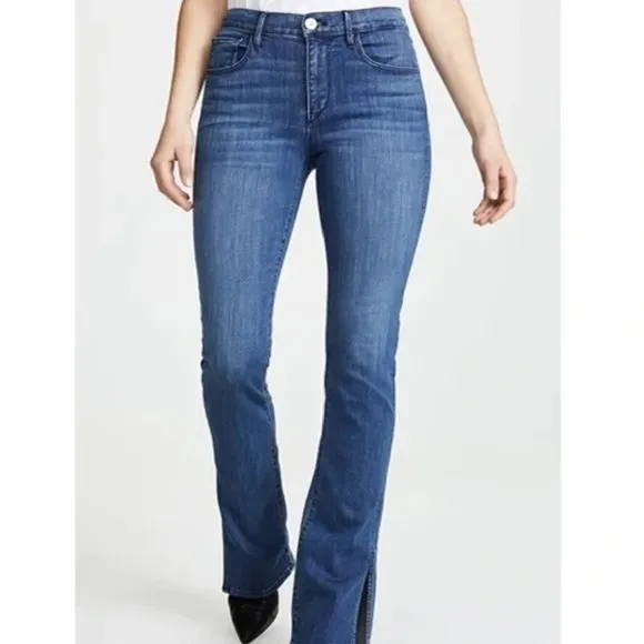 3X1 NYC  Connor Split Hem Ankle Slim Denim Jeans Micah