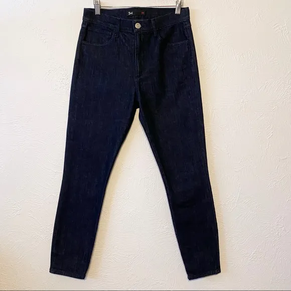 3X1 NYC W3 Dark Wash High Rise Skinny Jeans Size  29