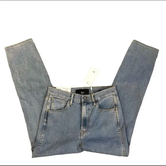 3x1 | NWT Straight Authentic Crop High Rise Jeans
          
      NWT