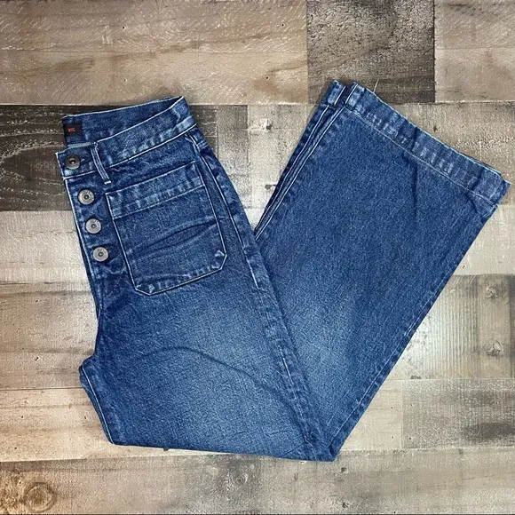 3x1 NYC Barneys Wide Leg Jeans Redding size 26