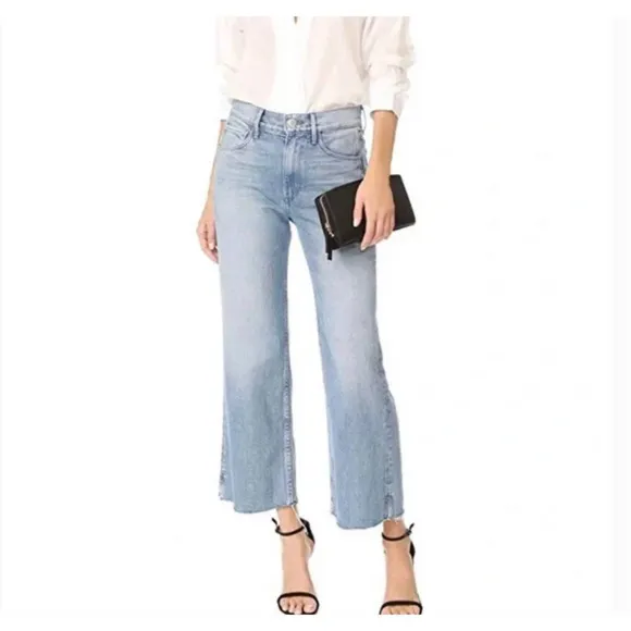 3x1 Shelter High Rise Wide Leg Crop Jeans Size 32
