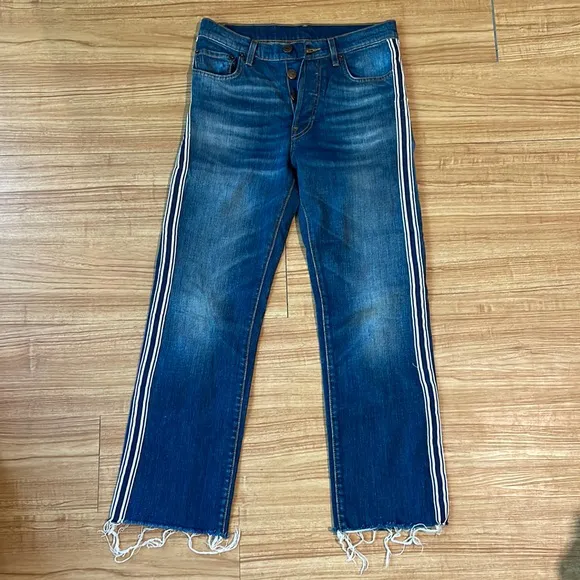 [6397] Cropped Jeans
