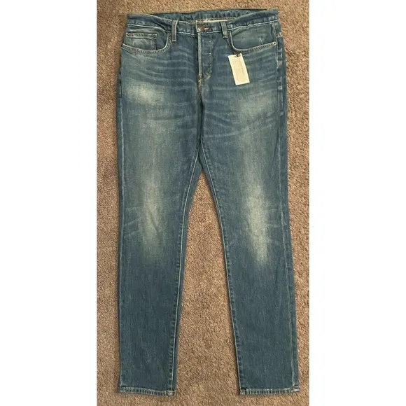 New with Tags! Women's 6397 Baggy Classic Vintage Button Fly Blue Jeans Size 26
          
      NWT