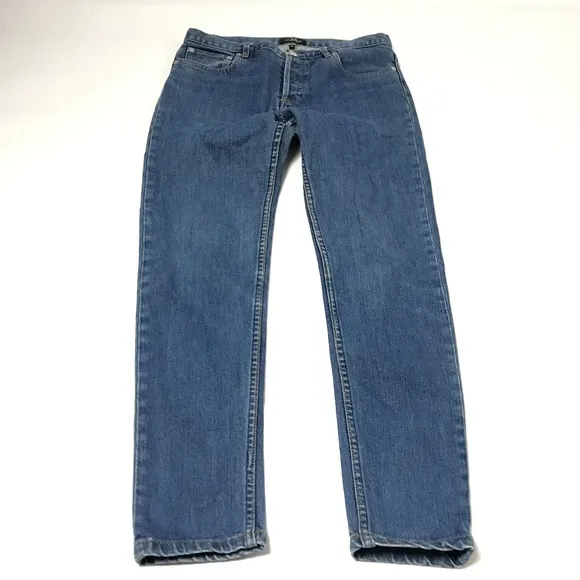 A.P.C Jeans Women's Jeans Cotton Straight Leg Blue