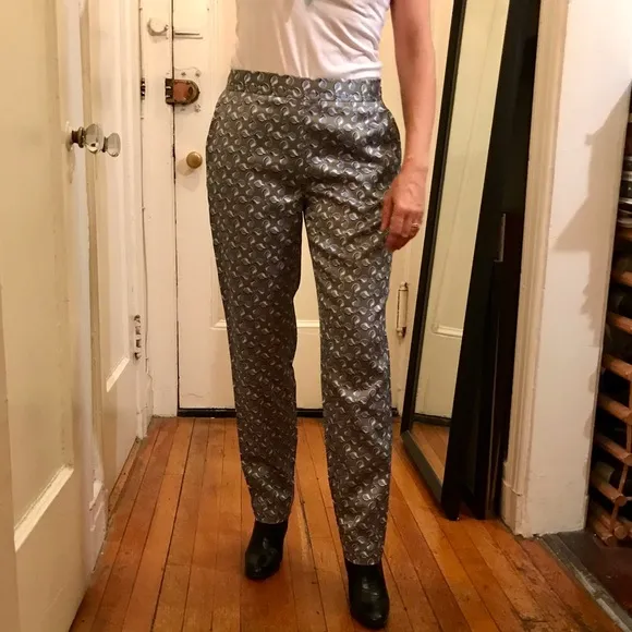 A.P.C. ‘Marceau’ khaki, blue and white pants
          
      NWT