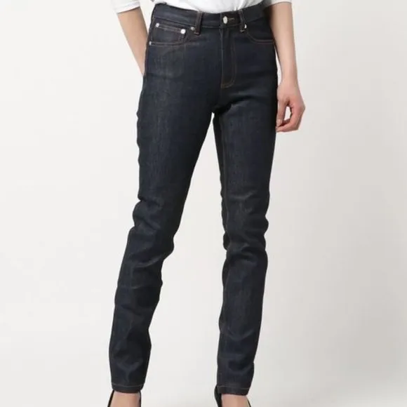 A.P.C. Petit Standard Jean Droit Etroit Indigo 27