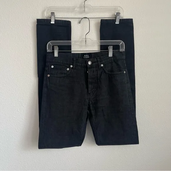 APC Petite Standard Jean Detroit Etroit Selvedge Denim Jeans