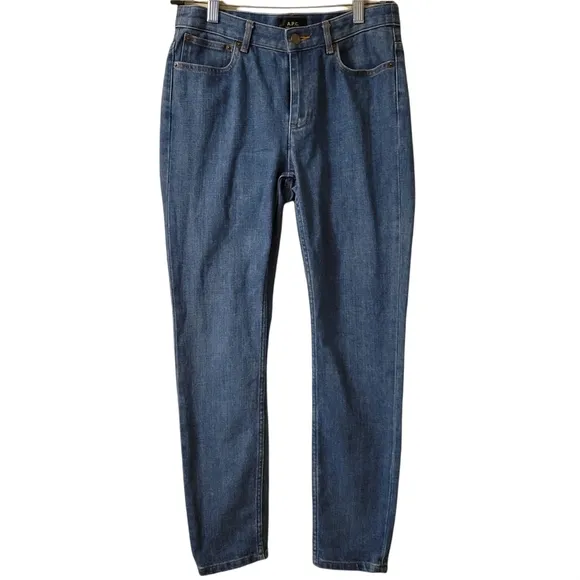 A.P.C High Standard Medium Wash Straight Leg Jeans