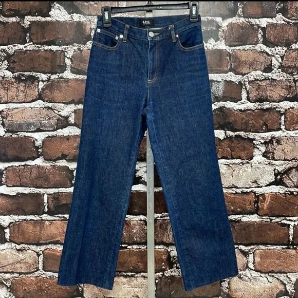 A.P.C. Sailor Japanese Dark Denim size 25