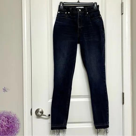 Abercrombie & Fitch Black Curve Love High Rise Skinny Jeans