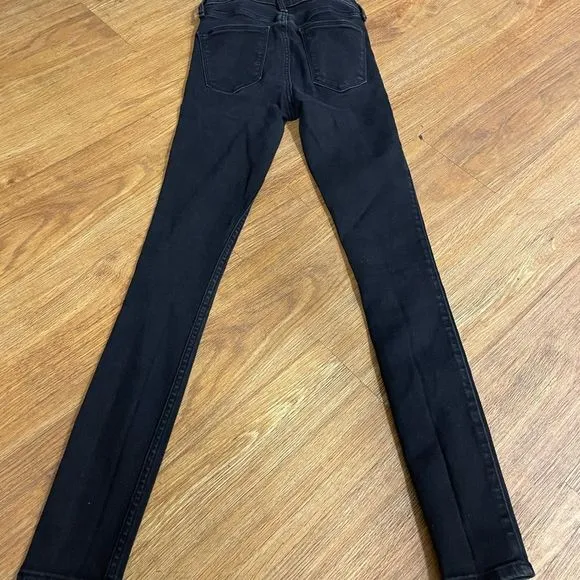Abercrombie and Fitch size 0 black jeans
