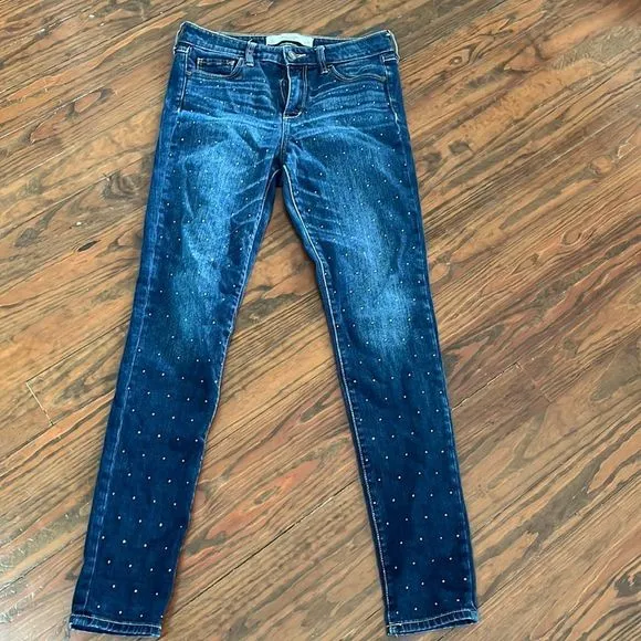 Abercrombie embellished jeans. Size 6/28