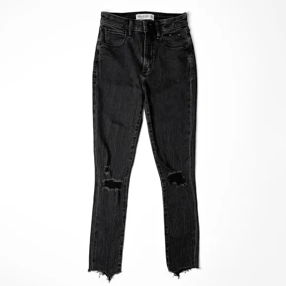 Abercrombie & Fitch Curve Love High Rise Super Skinny - 00