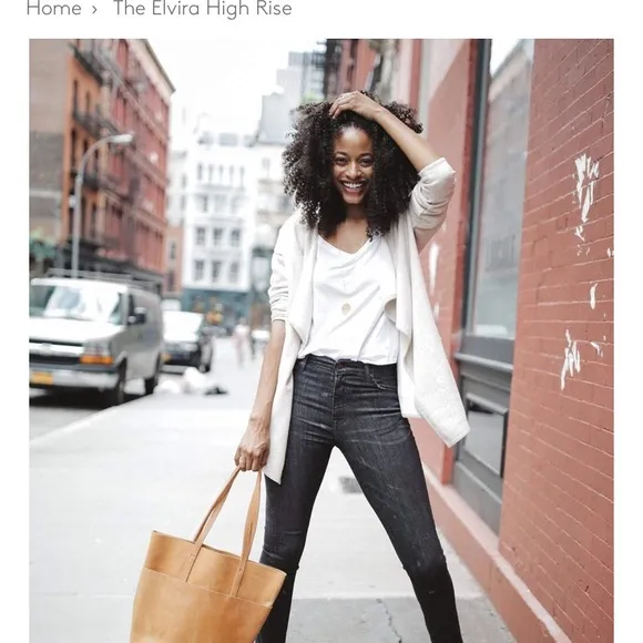 Black High Waist Jeans