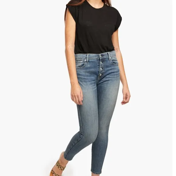 ABLE LENNI BUTTON UP JEANS