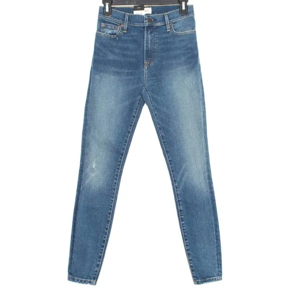 NWT Able Womens Jeans The High Rise Distressed Blue 25 LH
          
      NWT