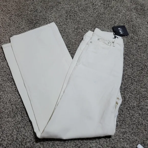 Able wide leg in Clara wash jeans
          
      NWT