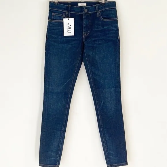 🆕 ABLE The Carla Dark Wash Skinny Jeans 25
          
      NWT