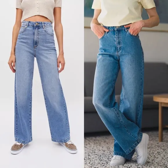 ABRAND Krista High & Wide 90s Jeans
          
      NWT