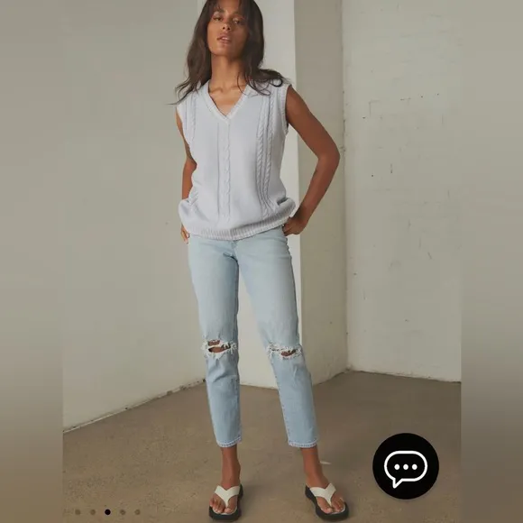 ABrand High slim Jeans light wash high waist