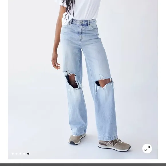 Abrand high and wide jean