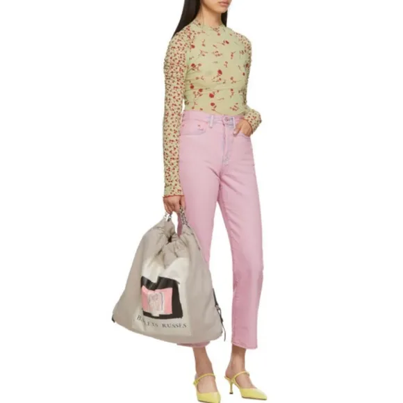 Acne Studios women Bla Konst pink jeans NWT
          
      NWT