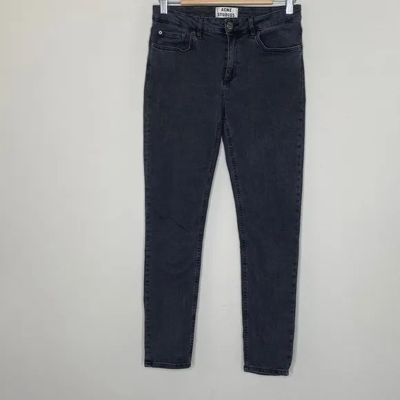 Acne Studios Skin 5 Used Black Jeans