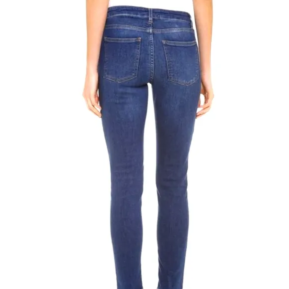 ACNE STUDIOS Skin 5 Sparkling Blue Denim Jeans