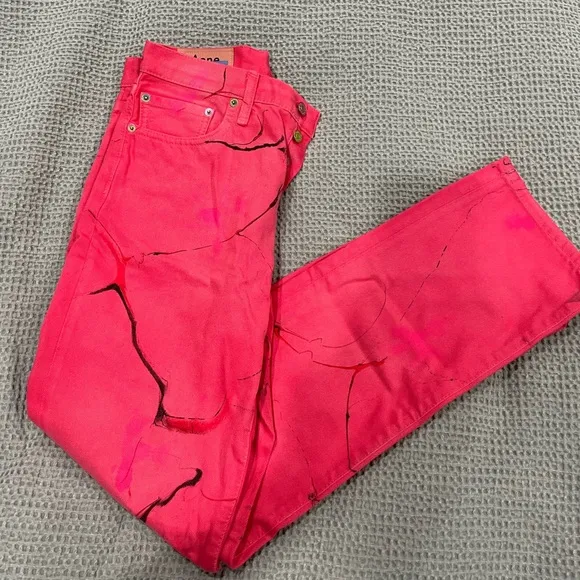 🔥SEND OFFERS🔥 Acne Studios BLÅ KONST STRAIGHT JEANS