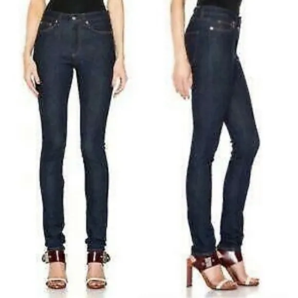 ACNE STUDIOS Pin RW Rinse Jeans- Like New, Size 26/32