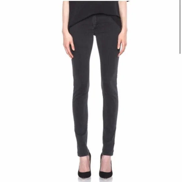 ACNE STUDIOS • Women’s Skin 5 Used Black Skinny Jeans Size 30/32