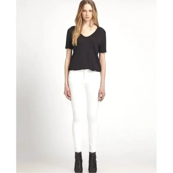 Acne Studio Women’s Ankle Jean in Hex White Size 30