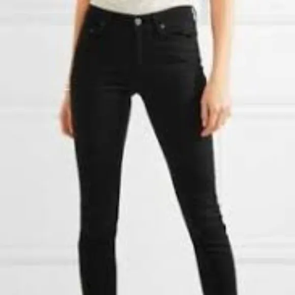 Acne Studios Black Skinny Jeans, Size 30