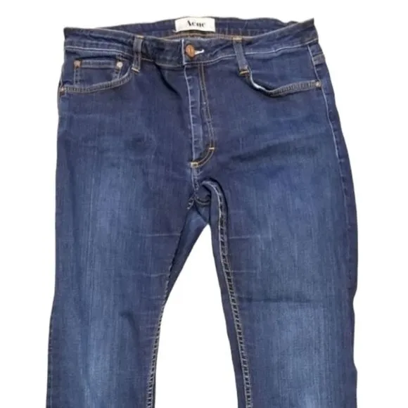 Acne medium wash skinny jeans size 31