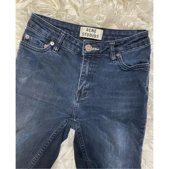 Acne Studios Black Skinny Jeans