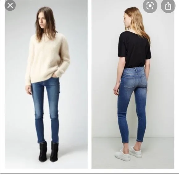 [Acne Studio] Skin 5 Used Blue Jeans - Size 28