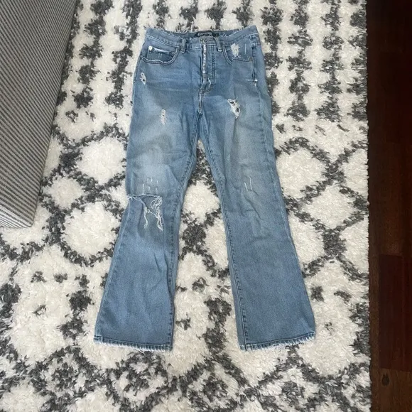 Adaptation jeans cropped flared 26
