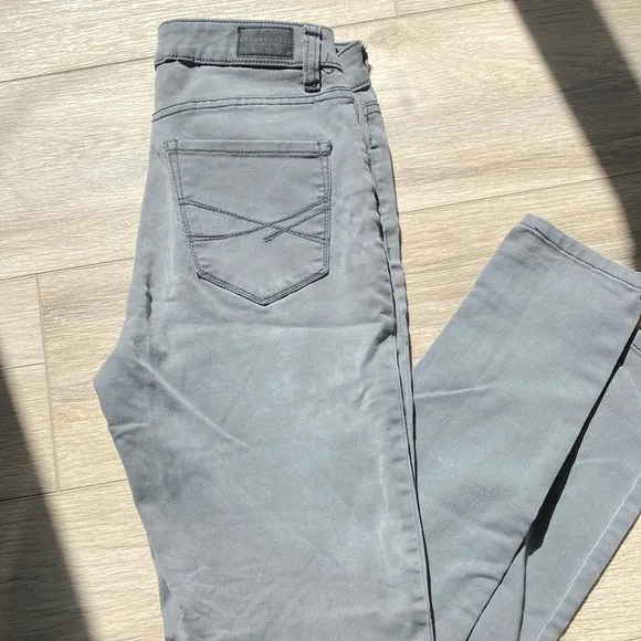 Aeropostale High Rise Grey Jeans
