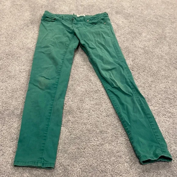 Aeropostale Green Jeggings